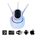 Câmera De Segurança Wi-fi 3 Antenas 360° Hd 720p