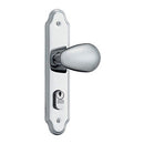 Fechadura p/ Porta Cromado