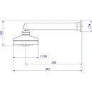 Chuveiro com Tubo Cromado