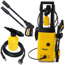 Lavadora de Alta Pressão 1400W c/ Shampoozeira, Rodas e Alça Longa