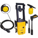 Lavadora de Alta Pressão 1400W c/ Shampoozeira, Rodas e Alça Longa