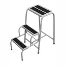 Escada Banqueta Dobrável 3 Degraus Antiderrapante Reforçada