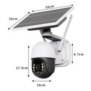 Câmera ip wifi segurança prova D'ÁGUA energia solar full HD 1080P