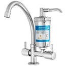 Torneira mesa com filtro cromada de pia cozinha