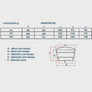 Caixa D'água Tampa Aberta - 1000 Litros